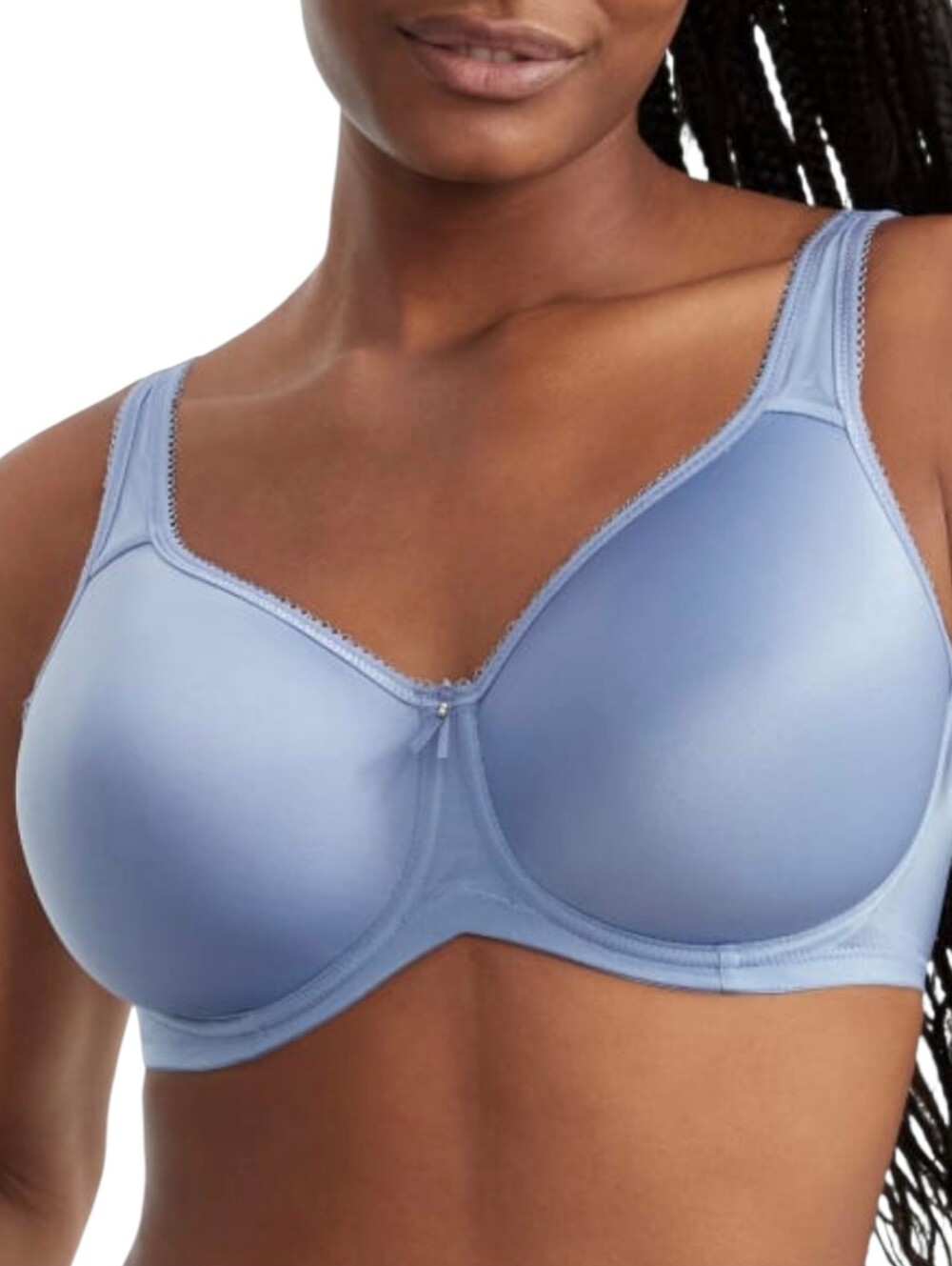 Wacoal Basic Beauty T-shirt Bra In Country Blue Sz 38D